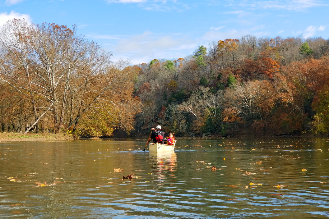 Canoe-New-River-Fall