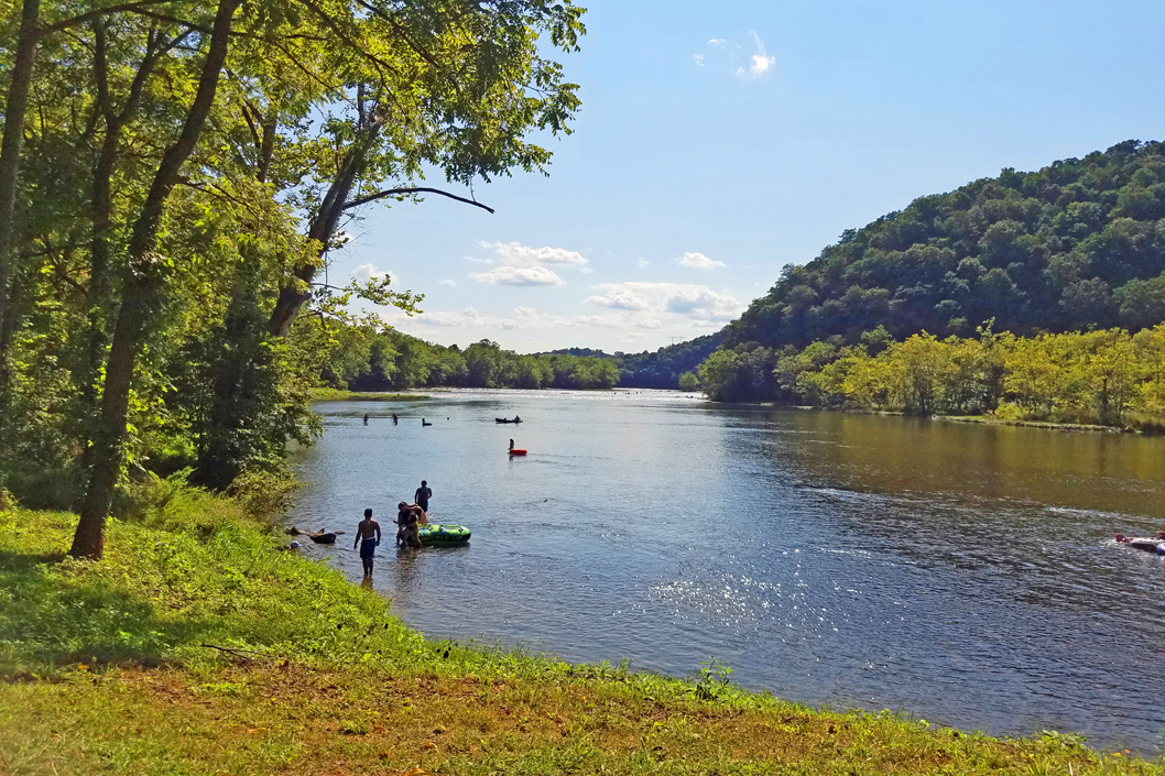 NRT-Foster-Falls-From-Trail