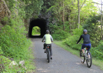 Biking and Hiking in Virginia - New River Trail Bike in Wytheville