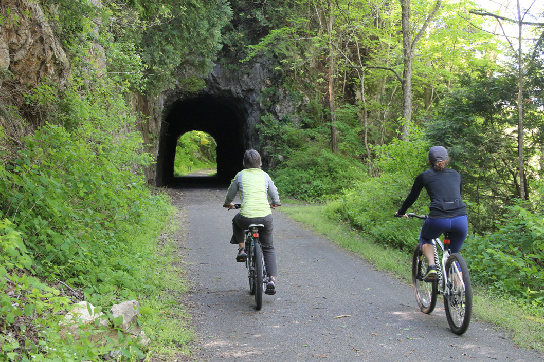 Biking and Hiking in Virginia - New River Trail Bike in Wytheville